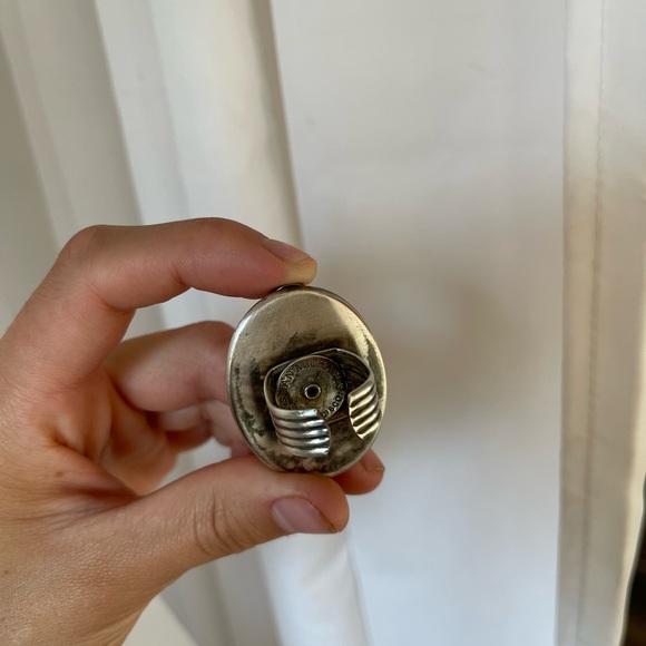 Jan Michael San Francisco silver 925 ring large. Adjustable size. - Picture 11 of 13